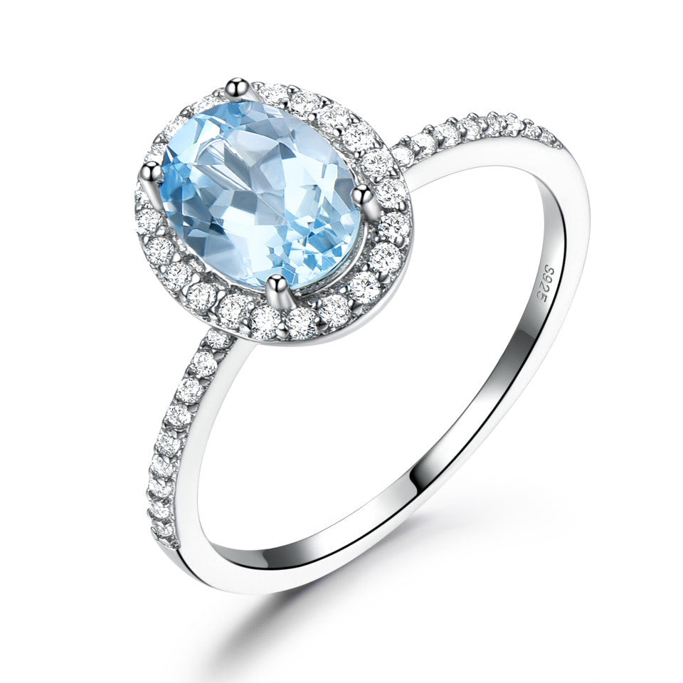 Oval Classic  Morganite Ring